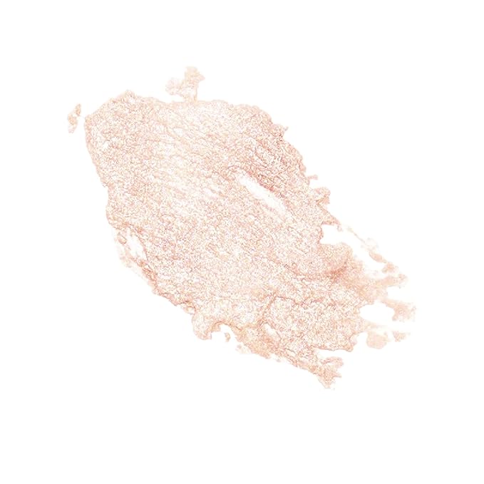 Professional Face Highlighter Palette,Pearl Shimmer Smooth Baked Powder, Lasting Sparkling Highlighter Makeup-Rose Gold