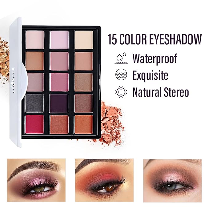 Professional Makeup kit for women, Makeup kits for teenagers 14-16, All in one Makeup set, Kit de maquillaje para mujer(8 PCS)