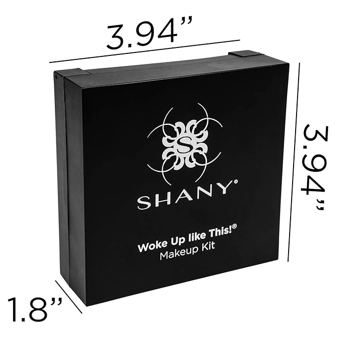 SHANY 'Woke Up Like This' Makeup Kit - Eye Shadows, Blushes, Mascara, and Applicators