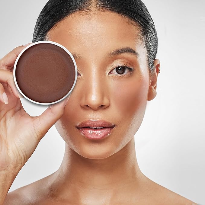 Lamu's Cosmetics Moisturizing Miracle Balm, Multi Glow Balm,Face Blush Cream Blush for Cheeks,Radiant Finish, Hydrating,Natural Glow 50g/ 1.75 Oz (BRONZE)