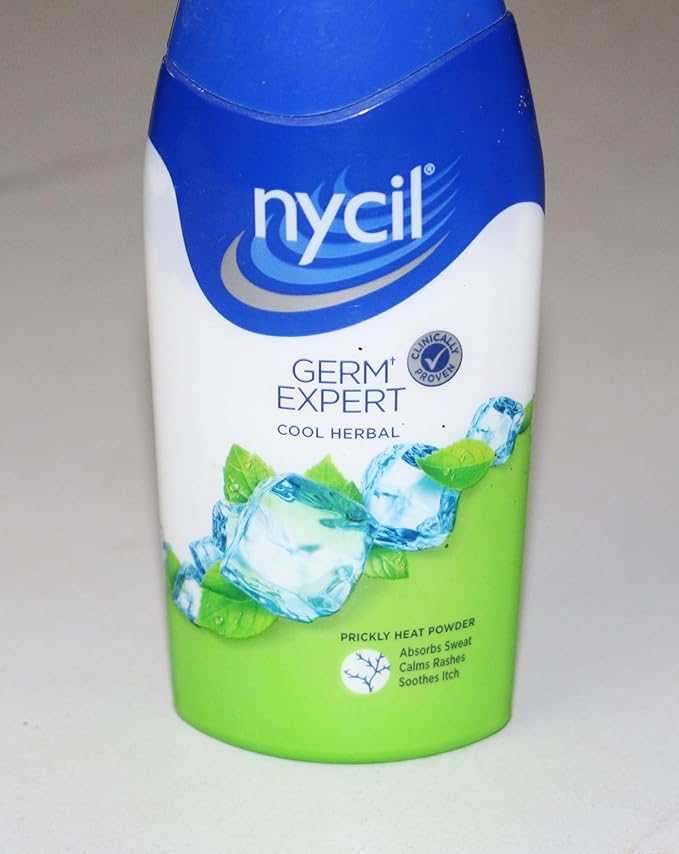 3 x Nycil Cool Herbal Talcum Powder - 50g