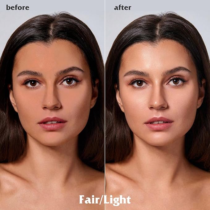 Ultra Glow Liquid Highlighter Makeup for A Glowing Skin, Soft-Focus Look, Enriched with Hydrating Squalane Oil - Wear Alone or Under Makeup, Vegan & Cruelty-Free(1.56 oz)