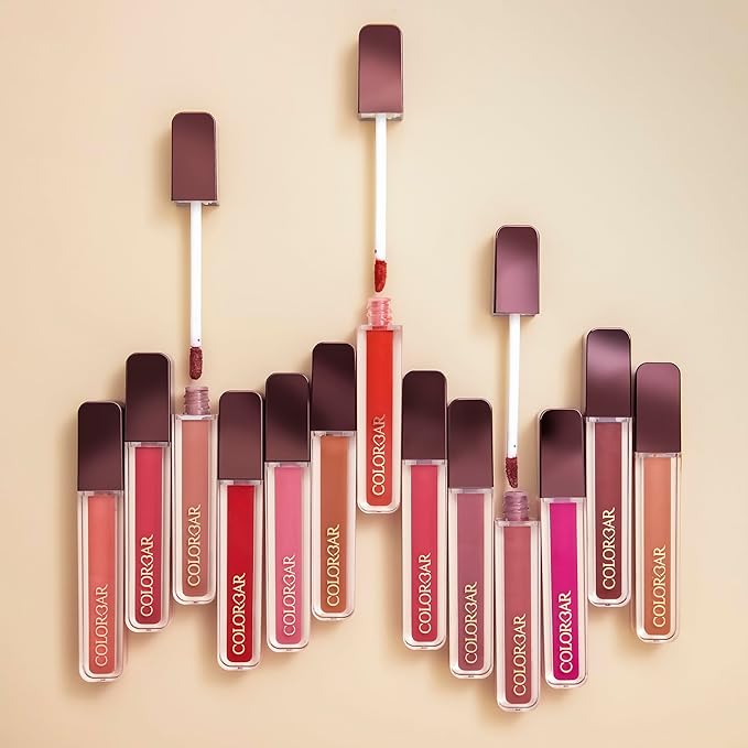 Powerkiss Vegan Matte Lipcolor - Hydrating Matte Lipstick - Talc-Free and Highly Pigmented Liquid Lipstick - 003 Hot Fire - 0.16 oz