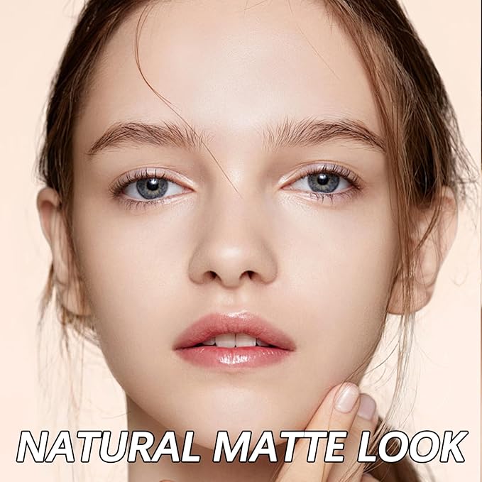 Hydrating Face Powder, Oil Control Face Pressed Powder, Long-lasting Flawless Setting Powder, Matte Waterproof Makeup for Oily Combination and Mature Skin