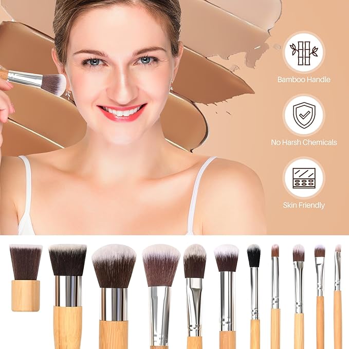 12 Color Contour Palette, Bronzer, Blush, Highlighter Face Palette with Makeup Brushes, Matte and Glow, Makeup Palette Contour Kit for Conceal Dark Circles Correct Discolorations