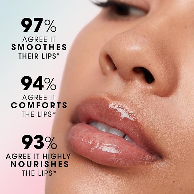 Jolilab Lip Gloss Glossy Blam Silky Texture Fruit Flavoured For Lip Glossy Liquid Lipstick Long Lasting Taste Waterproof Moisturizing Hydrating Lip Glow Oil Lip Make-up for for Women and Girls