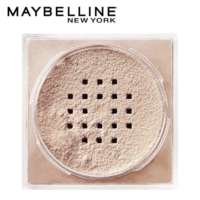 Maybelline Fit Me Loose Setting Powder, Face Powder and Finishing Makeup, Light, 1 Count