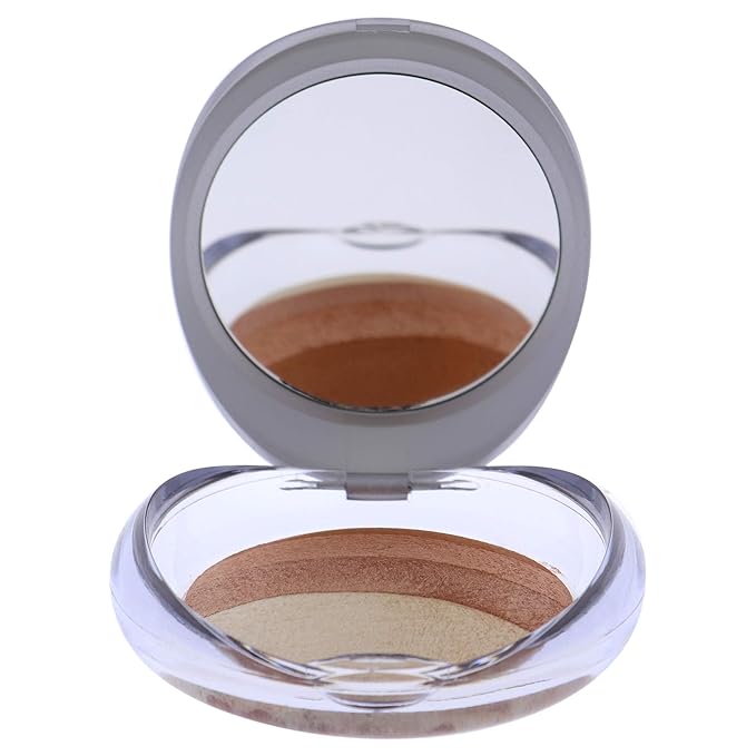 PUPA Milano Luminys Baked All Over Illuminating Blush-Powder - Moisturize And Protect Skin - Soft And Velvet Smooth Finish - Silky And Light Texture - 4 Tone - 05 Gold Stripes - 0.32 Oz, I0111600