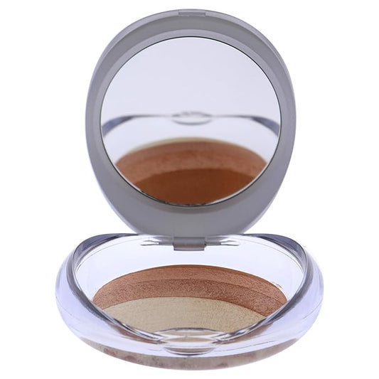 PUPA Milano Luminys Baked All Over Illuminating Blush-Powder - Moisturize And Protect Skin - Soft And Velvet Smooth Finish - Silky And Light Texture - 4 Tone - 05 Gold Stripes - 0.32 Oz, I0111600