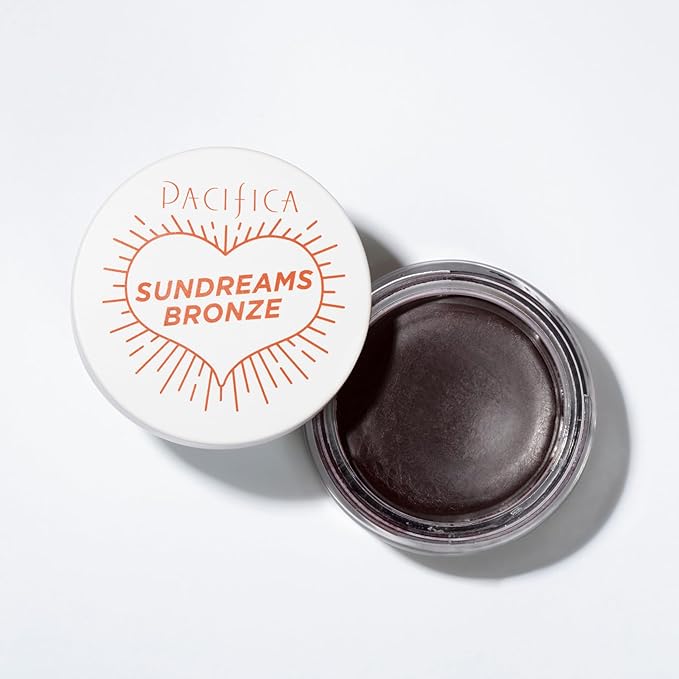 Pacifica Bronzer – Sun Dreams Matte Bronzing Cream Highlighter, Hydrating & Buildable Contour with Floral Extracts, Talc-Free, Vegan & Cruelty-Free, 1 oz (Shade California)