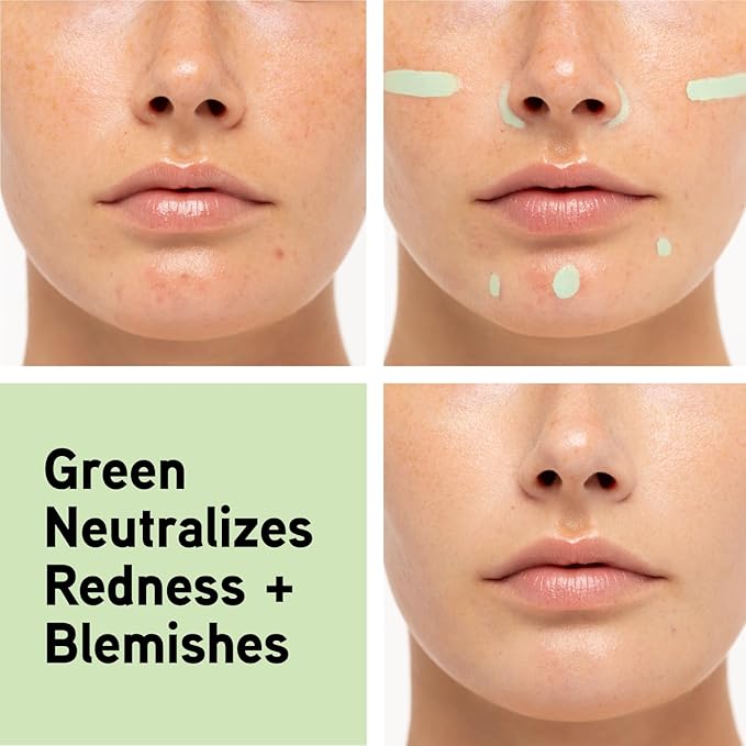 Physicians Formula Butter Glow Corrector, Neutralizes Redness & Conceals Blemishes, Infused with Illuminating & Moisture Boosting Ingredients - Green
