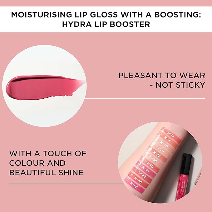 ARTDECO Hydra Lip Booster - Translucent Papaya - Hydrating Lip Gloss with Boosting Effect - Hint of Color & Beautiful Shine - Non-Sticky Finish - Lip Care - Lip Oil - Makeup - Hyaluron - 0.21 Fl Oz