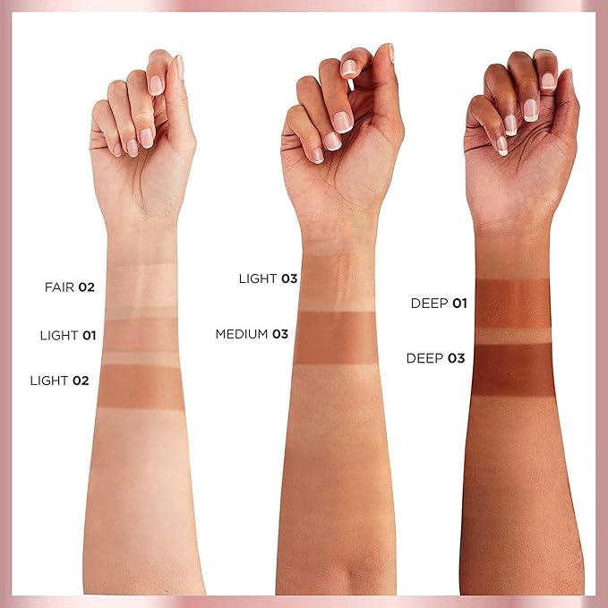 L'Oreal Paris Skin Paradise Water-infused Tinted Moisturizer with Broad Spectrum SPF 19 sunscreen lightweight, natural coverage up to 24h hydration for a fresh, glowing complexion, Light 02, 1 fl oz