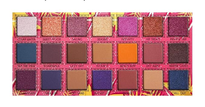 J.CAT BEAUTY Take Me Away 21 Eyeshadow Palette - Secret Paradise