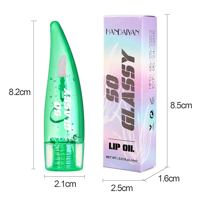 Lip Glow pH Lip Color Changing Lip Gloss - Thermal Discoloration, Tinted Plumping Lip Oil with Long Lasting Moisture & Natural, Radiant Finish(#03)