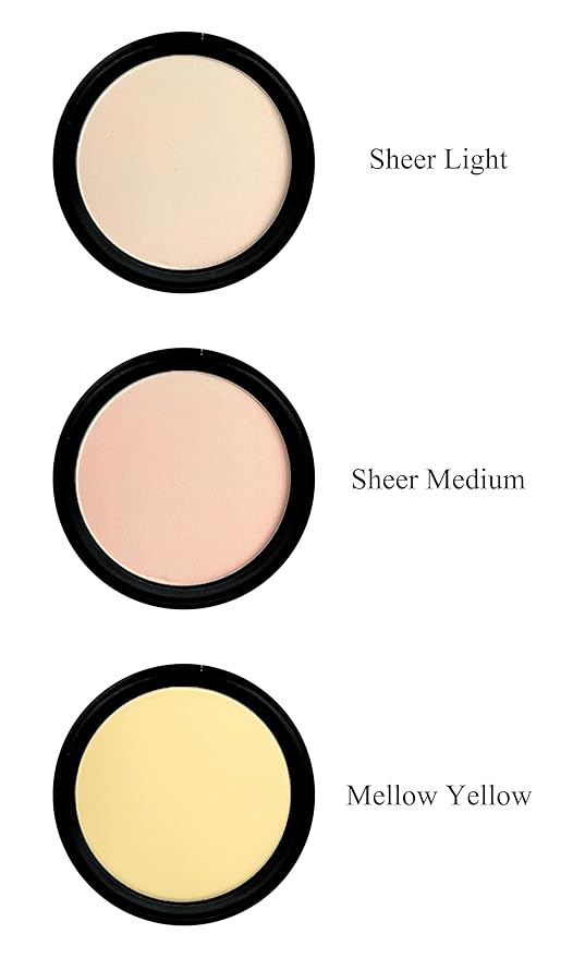 Mom's Secret Natural Translucent Setting Powder, 70% Organic, Vegan, Gluten Free, Cruelty Free, Made in the USA, 0.42 oz. (Sheer Light)