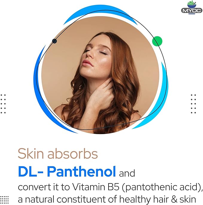 DL-Panthenol Powder - Provitamin B5 Powder for Cosmetics, Hair & Skin Care - 1.97oz / 56gm