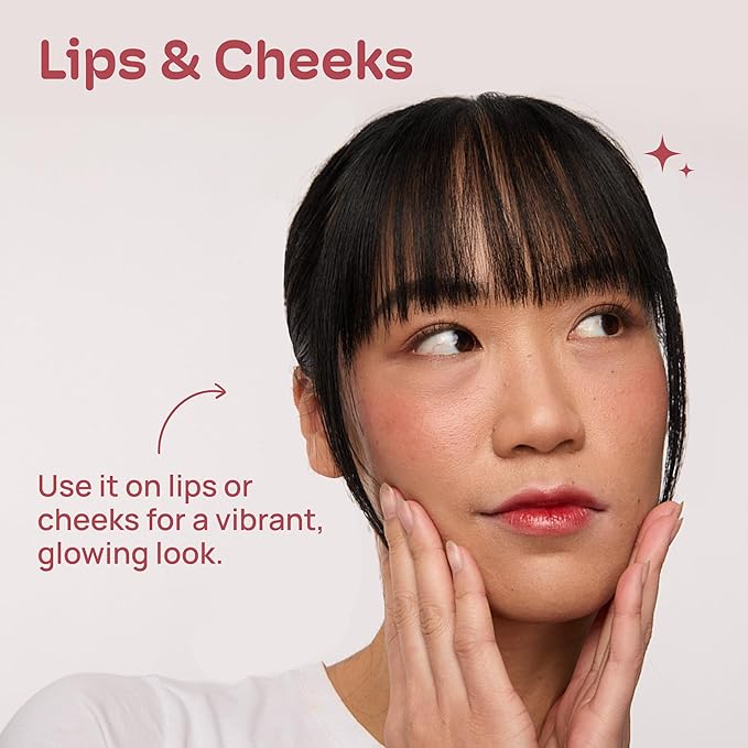 MIXIK Juicy Lip Tint, Hydrating Water-Based Lip Stain and Gloss that feels light and fresh for Dewy and Radiant lips, Formulated with Blue Agave Extract for long lasting Moisturizing (Spiced Sangria)