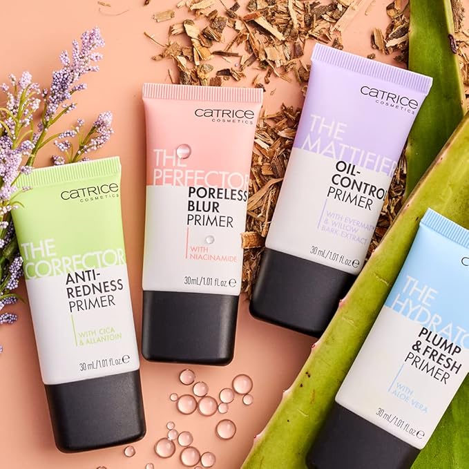 Catrice | True Skin Foundation 02 & The Corrector Anti-Red Primer| Full Coverage Makeup | Vegan & Cruelty Free