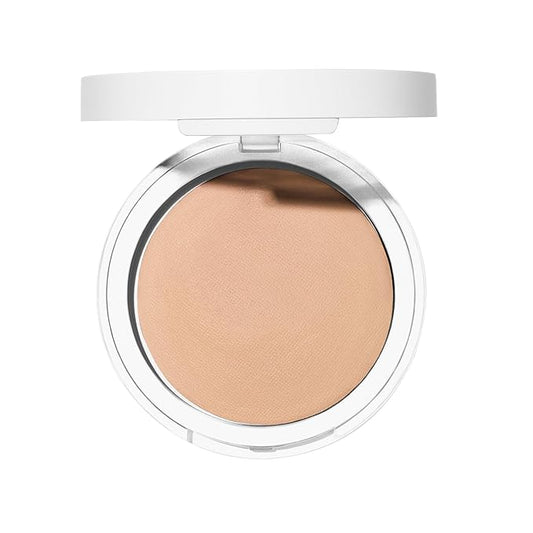 Well People Bio Powder Foundation, Lightweight & Hydrating Foundation For Perfecting & Smoothing Skin, Semi-Matte Finish, Vegan & Cruelty-free, 4N