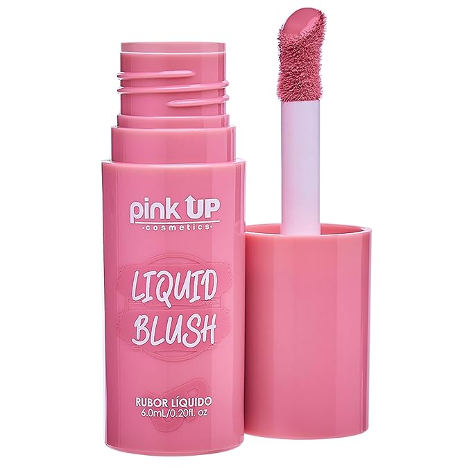 | Liquid Blush | Long-Lasting Liquid Blush | Non-Greasy | Highly Pigmented | Suitable for All Skin Types | Matte Colors | Subtle Shimmer Highlights | Shade: Natural | 6ml | Model PKLB02