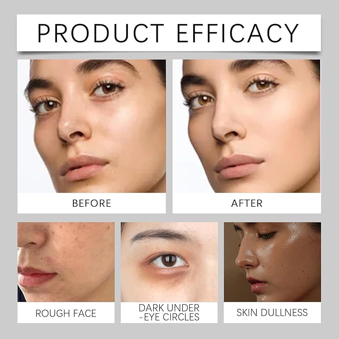 Face Tightener No-Filter Primer,Face Tightener Cream for before Makeup,Skin Tightening Primer Makeup Blurring