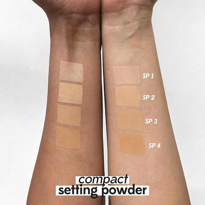 RUBY'S ORGANICS Compact Setting Powder Matte Complexion with SPF for Women, Absorbs Oil, Conceals & Gives Radiant Skin, Improves Skin Texture, Cruelty Free, Vegan & Paraben Free - Shade SP2, 9g