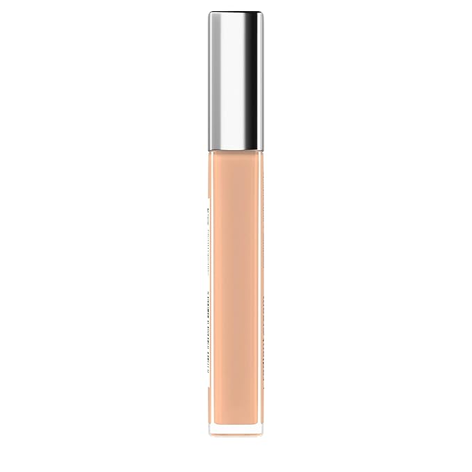 Neutrogena Healthy Skin Radiant Brightening Cream Concealer with Peptides & Vitamin E Antioxidant, Lightweight Perfecting Concealer, Brulee Light/Medium 01 cool undertones, 0.24 oz