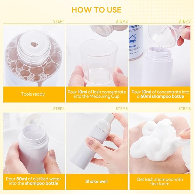 ARISON LASHES Eyelash Cleanser Concentrate