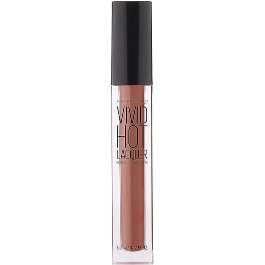Maybelline New York Color Sensational Vivid Hot Lacquer Lip Gloss, Charmer, 0.17 fl. oz.