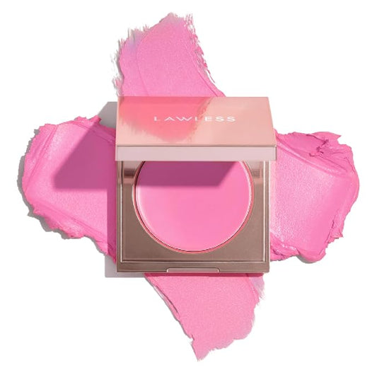 Pinch My Cheeks Soft-Blur Cream Blush - Gumdrop - Premium Blush with Natural Ingredients to Re-Energize and Protect the Skin While Imparting a Soft, Cloudy Finish - 0.18 oz