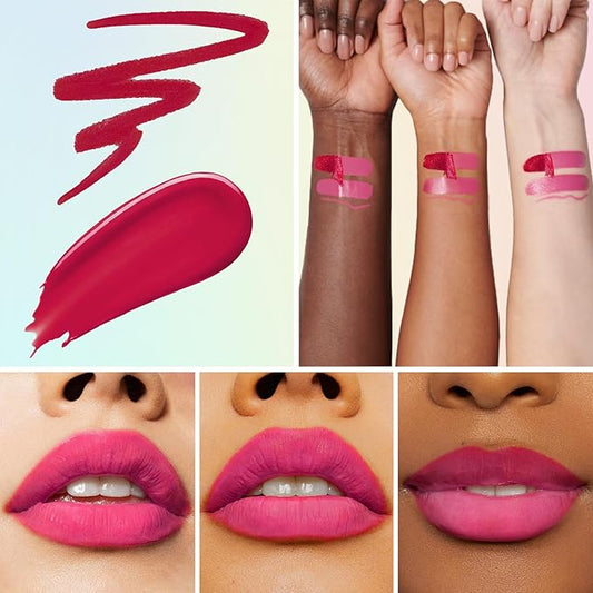 O'CHAIN Peel Off Lip Stain & Lip Liner Masque – Velvet Matte Finish Long Lasting Waterproof and Transfer Proof Lip Tint, with Moisturizing Formula Oil for Soft, Hydrated Lips (06 MAISON)