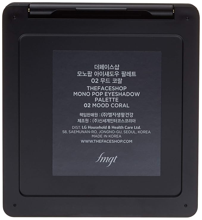 The Face Shop Monopop Eyeshadow Palette | 9 Different Shades | Makeup Cosmetics | Variety of Looks