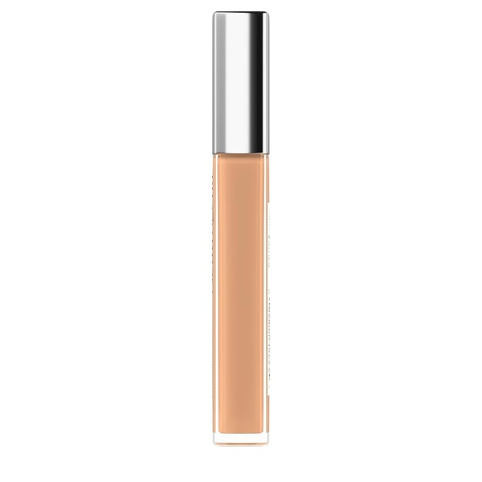 Neutrogena Healthy Skin Radiant Brightening Cream with Peptides & Vitamin E Antioxidant, Lightweight Perfecting Concealer Cream, Non-Comedogenic, Almond Medium 02 with warm undertones, 0.24 oz