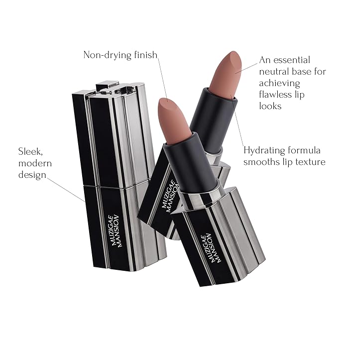 MUZIGAE MANISON City Chic Trio - 04 Layered | Objet water 01 Signature & 02 Spicy & Moodwear Blur 04 Layered | K-Beauty Lip Stain Matte Lipstick