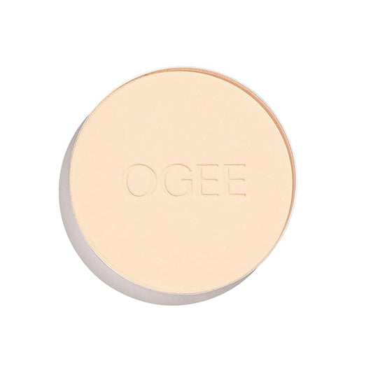 Ogee Sculpted Skin-Perfecting Makeup Setting Powder - (Clay - REFILL ONLY) - Lightweight Powder Foundation Made with 70% Organic Ingredients