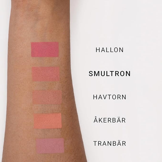 Mineral Blush - Pressed Powder - Glides On Smoothly - Offering Intense Color Payoff And Naturally Healthy Skin - Smultron - 0.18 Oz, Peach Pink, (I0096081)