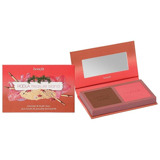 Benefit Cosmetics Hoola & WANDERful World Duo Mini Bronzer & Blush Value Set Hoola Treasure Island