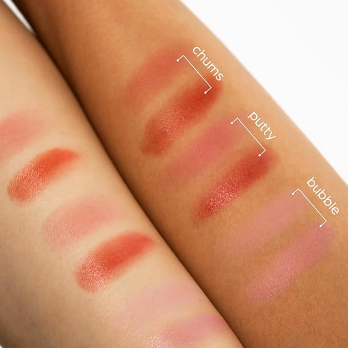 Dewy Hydration Watercolor Blush Duo – liquid blush for cheeks with niacinamide and aloe vera – Korean beauty makeup – Putty (.35 oz)