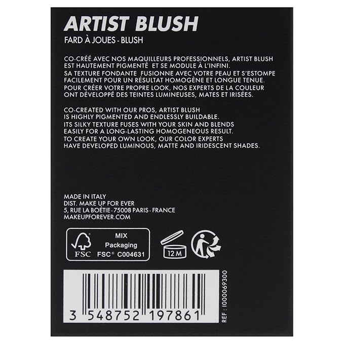 Artist Blush - B300 Anywhere Peach by Make Up For Ever for Women - 0.14 oz Blush