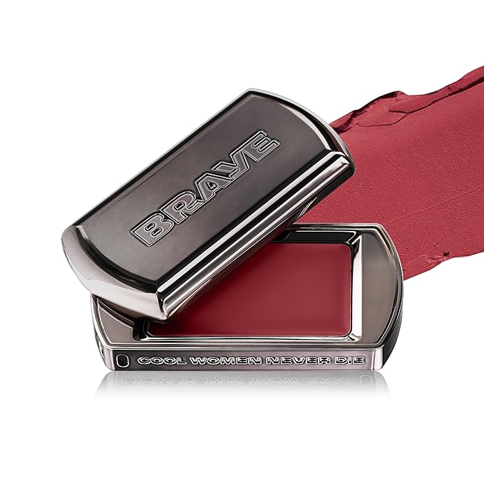 BRAYE LIPSLEEK BLUR | Blush for Cheeks & Lips, Korean Makeup Blush, Cool Lip and Cheek Balm, Vegan Cream, Lightweight w/Blendable & Buildable Makeup, Natural Look 09 PROUD 0.08oz