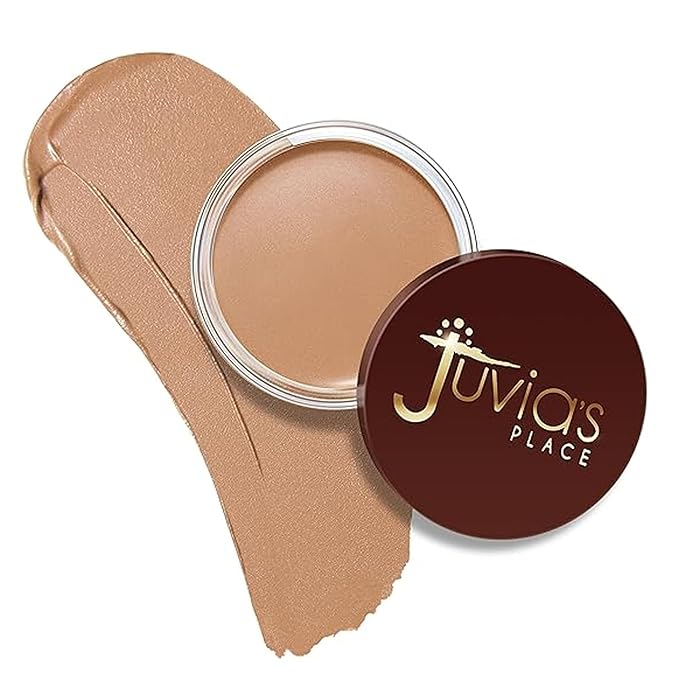 Juvia's Place Bronzed Cream Bronzer - Buttercream - Smooth Cream Bronzer Pot for Sun-Kissed Glow & Warmth, Buildable & Blendable Makeup Contour with Long-Lasting Matte Shimmer Finish, Highly Pigmented