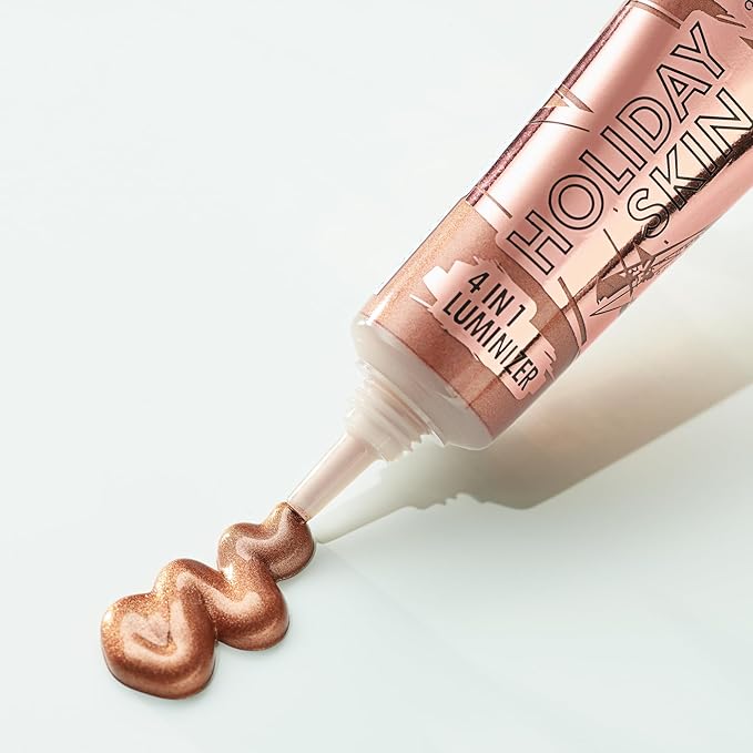 Catrice | Holiday Skin 4-in-1 Luminizer | Liquid Bronzer, Contour, Highlight & Blush for Radiant & Glowy Skin | Vegan & Cruelty Free