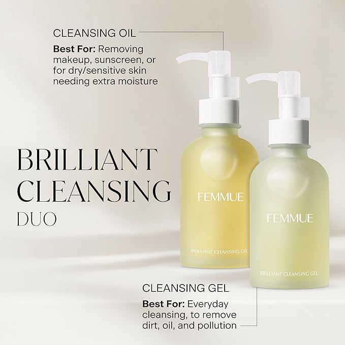 Brilliant Cleansing Oil (4.23 oz) | Luxurious Camellia Oil Face Cleanser & Gentle Makeup Remover | Hydrating and Moisturizing Korean Skincare | Fortifies Skin Barrier