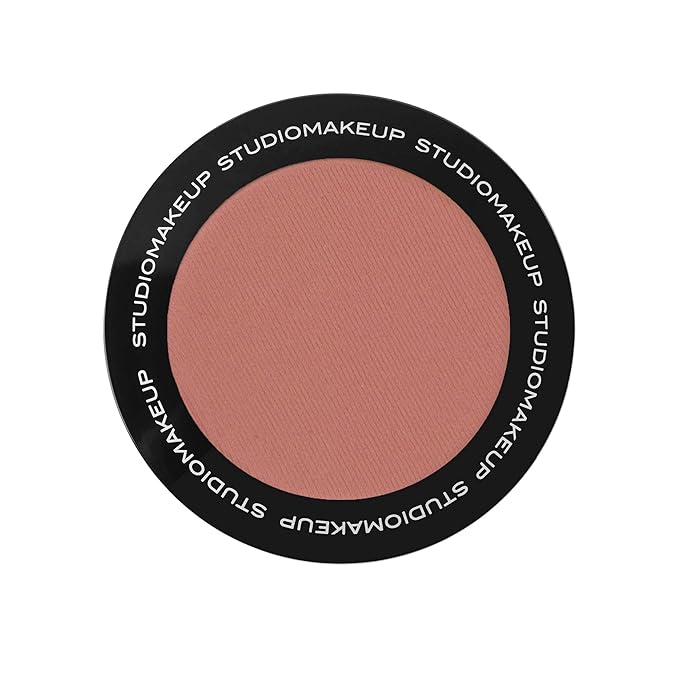 StudioMakeup Blush for Cheeks (Petal) - Easily Blendable Powder Blush for Glass Skin Glow - All Day Wear Makeup Blush with Medium Coverage and Natural Finish - Face Blushes for All Skin Types