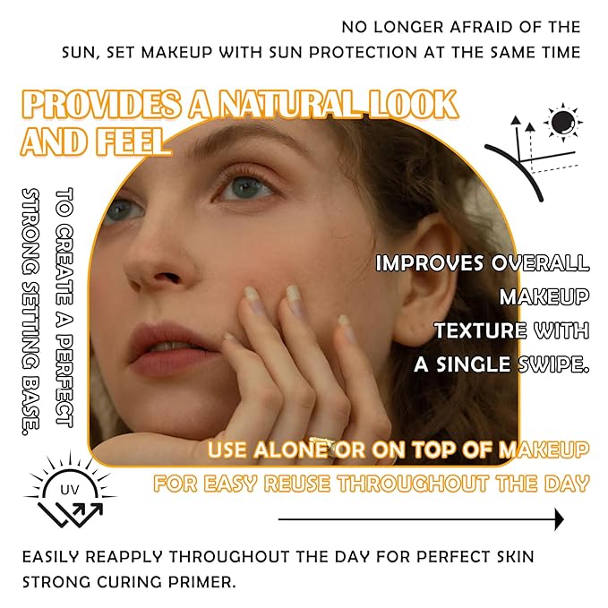 Mineral Sunscreen Setting Powder Makeup,Translucent Powder SPF 50 PA++++,Oil Control Long Lasting Face Setting Powder Sunscreen,Matte Finish,Lightweight,Breathable,All Skin