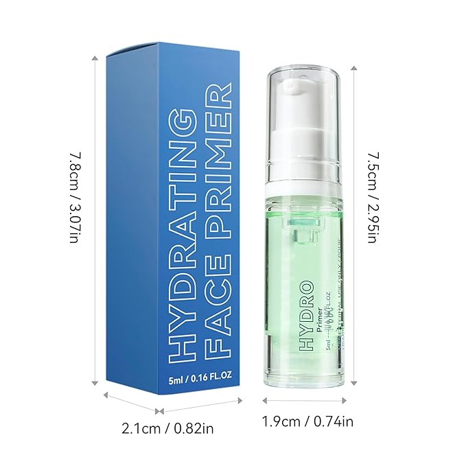 Hydrating Face Primer, Smooth Skin Base Primer for Oil Control & Long-lasting Moisturize, Pores Fine Lines Minimizer Foundation Primers for All Type, #03