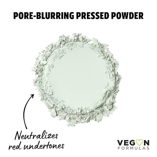 NYX PROFESSIONAL MAKEUP HD Finishing Powder, Pressed Setting Powder - Mint Green