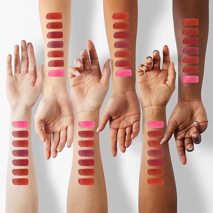 7 Colors Lip Tint Stain Set,Mini Moisturizing Liquid Lipstick,Multi-functional Lip and Cheek Stain,Plumping and Hydrating Lip Gloss,Long-lasting Non-sticky,Waterproof Korean Water Lip Tint.