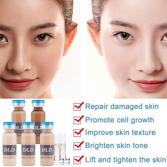 BB Glow Simple Pack BB Glow Essence Microneedle Skin Treatment Kit Essence Foundation Anti-Aging Pigment Skin Care Set 10 Bottles